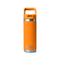 YETI® Rambler 18oz Flasche mit Trinkhalm