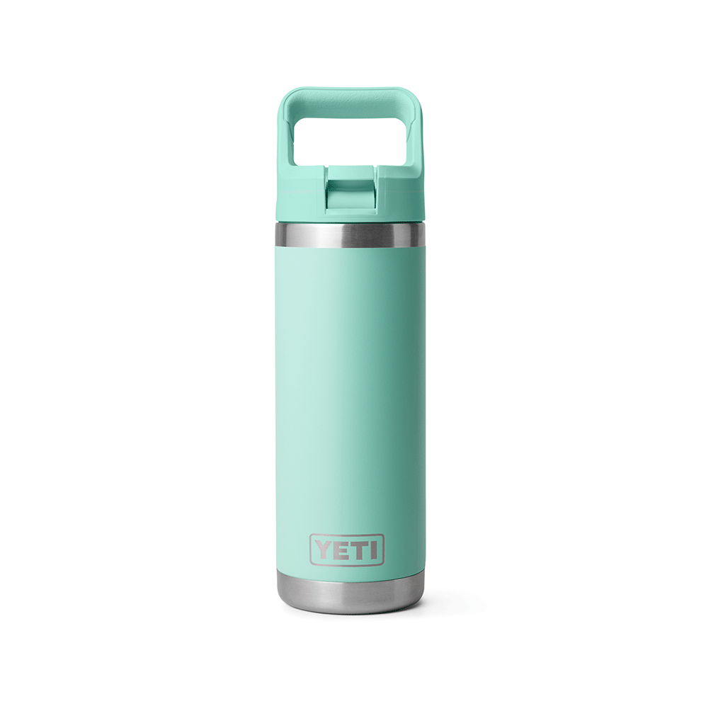 YETI® Rambler 18oz Flasche mit Trinkhalm