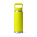 YETI® Rambler 26oz Flasche mit Trinkhalm